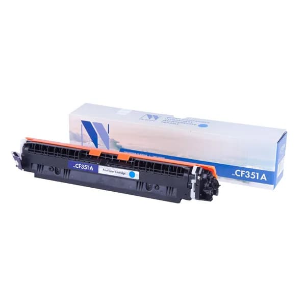Картридж NV Print совместимый CF351A для HP CLJ Pro MFP M176n/M177fw (голубой) (35863)