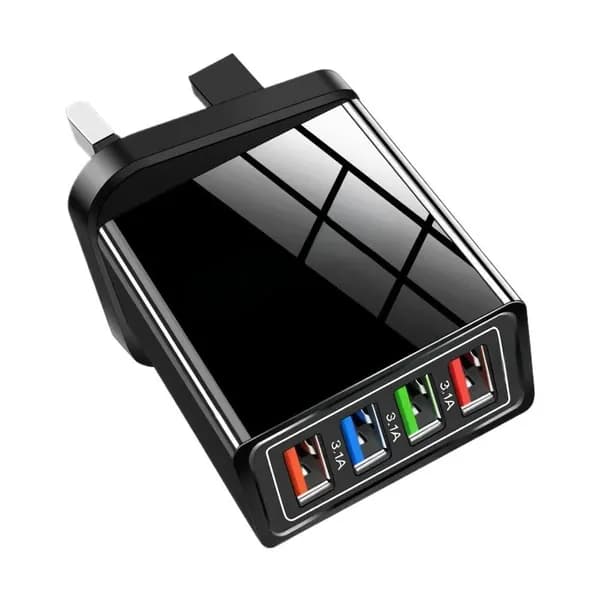 USB Быстрая зарядка 4 порта быстрое зарядное устройство