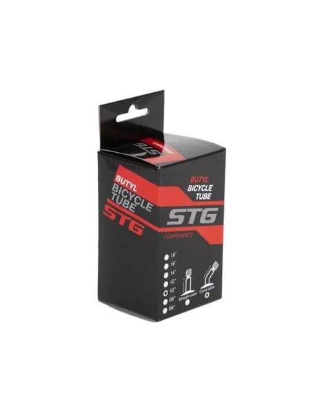 камера велосипеда STG 10" x 1.75/2.25 гнутый автовентиль