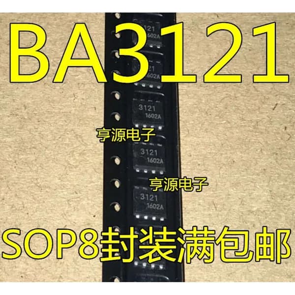 5 шт. BA3121F-E2 BA3121 3121 SOP8 Электроника чип