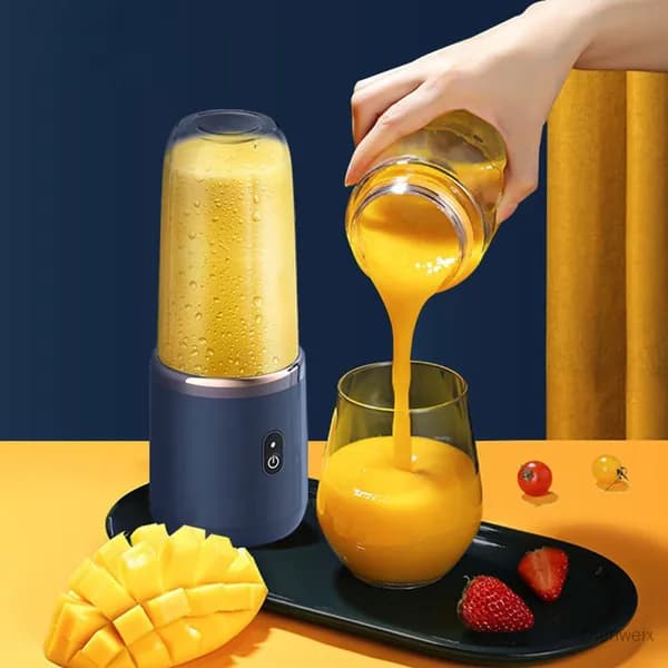 Соковыжималка электрическая комбинированная 1034880-3df96f, голубой
