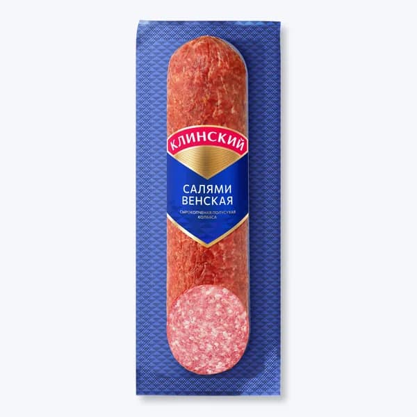 Колбаса Салями 300 г, сырокопченая Венская Клинский