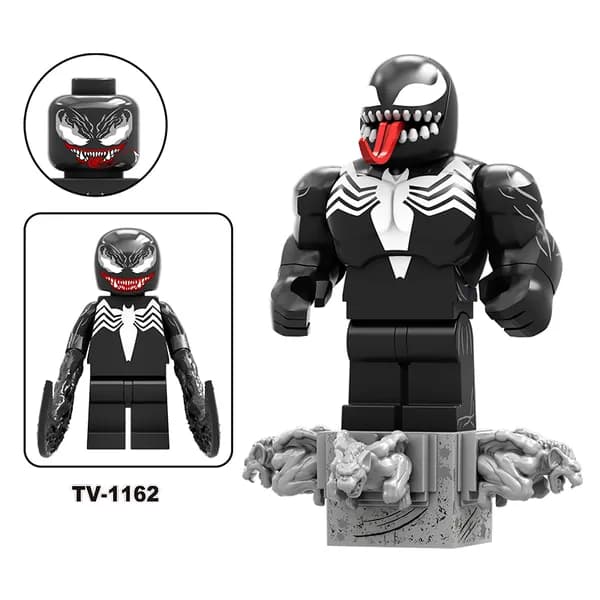 Набор минифигурки /Super hero Venom / совместимы с конструкторами (4.5см-пакет)TV6219+TV6220