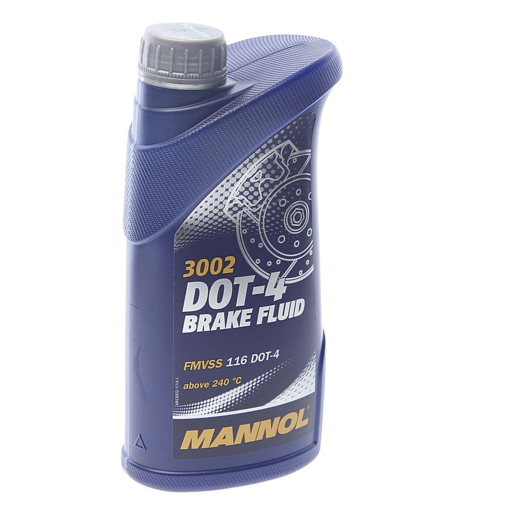 Жидкость тормозная DOT-4 3002 1л MANNOL
