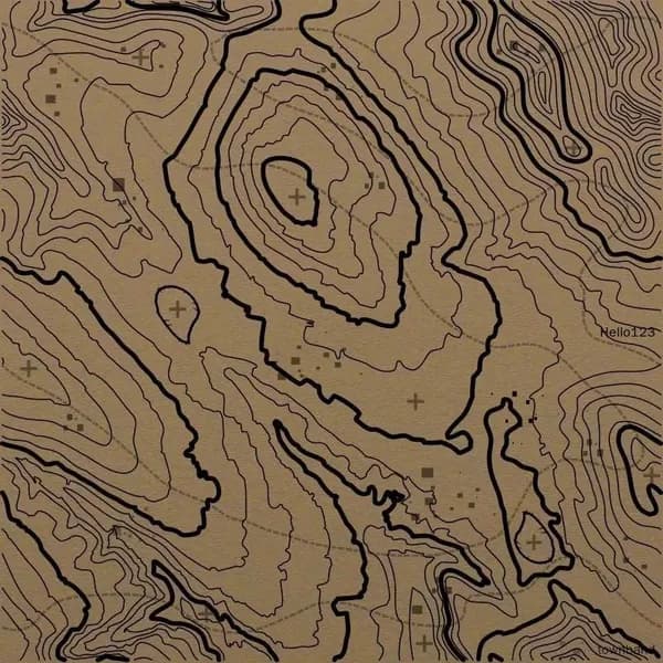 Лист Kydex 300x300x1.5/2 мм, текстура Simple Terrain - для ножен и тактических аксессуаров (1 шт)