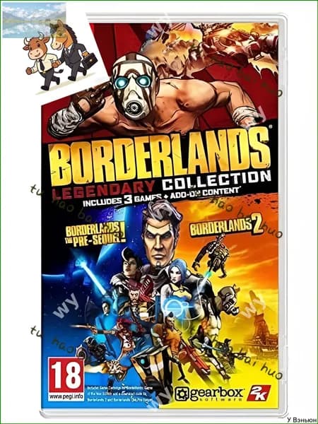 Игра Borderlands Legendary Collection (Nintendo Switch, Английская версия)