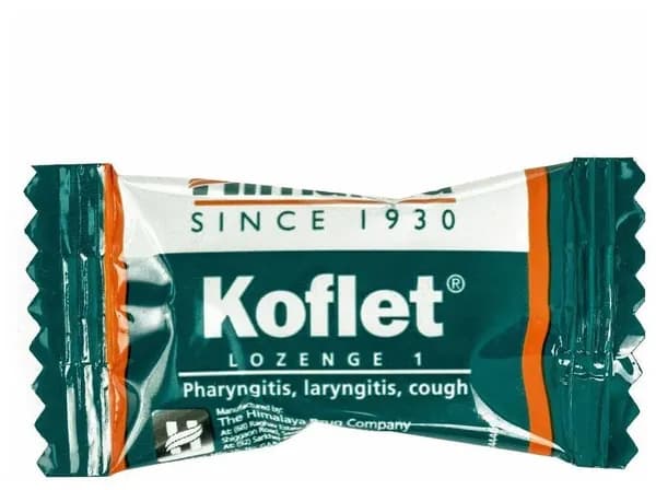 HIMALAYA Кофлет Леденец от кашля Koflet Lozenges 20 шт