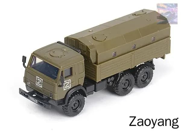 Сборная модель бронированный КамАЗ-5350 Мустанг ММ-501 1/72