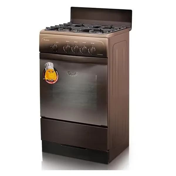 Газовая плита Gefest CG 50М02 К19, 50 см, 4 конфорки, 42 л, коричневый