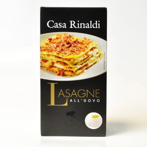 Паста CASA RINALDI Лазанья с яйцом ручной работы 500г