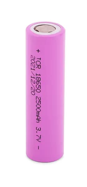 Аккумулятор Li-ion ICR18650 2500mAh 3,7v