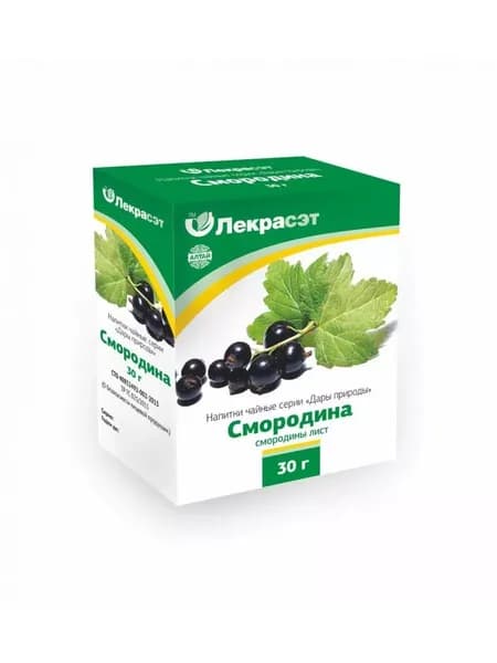 Смородина, лист, 30 г