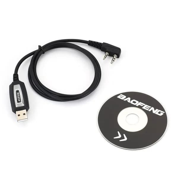 Водонепроницаемый USB-Кабель Для Программирования, Компакт-Диск С Драйверами Baofeng UV-5R/BF-888S Водонепроницаемая Портативная Рация