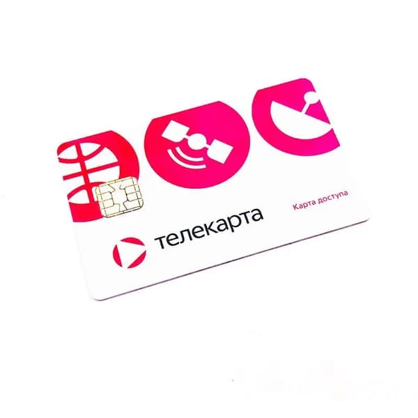 карта доступа "телекарта" новая conax