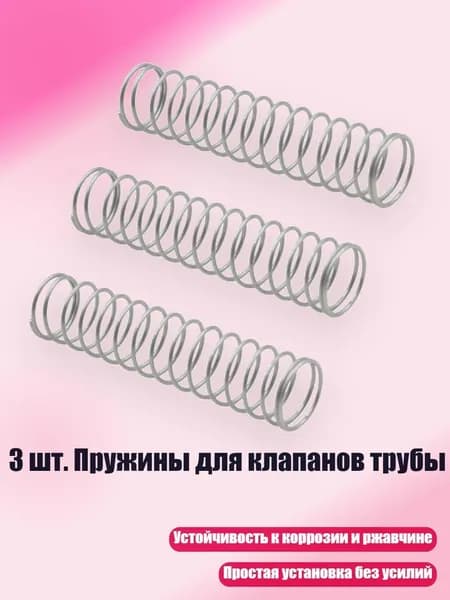 3 шт. Пружины для клапанов трубы
