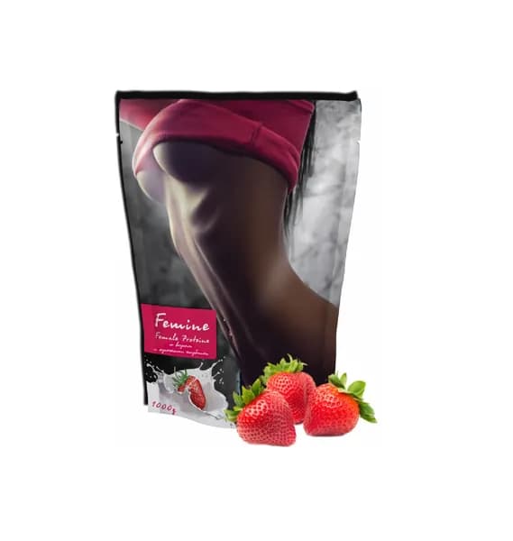 Сывороточный изолят, гидролизат, концентрат Femine 1000 гр (Power Pro). Вкус: Клубника