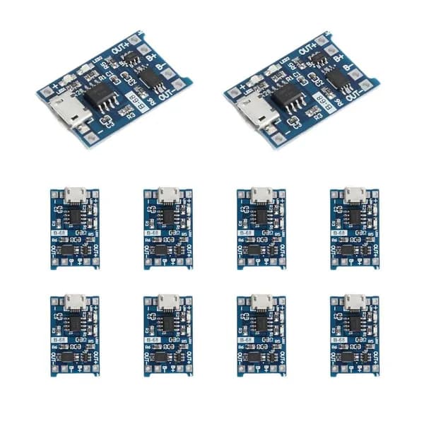 (H G E Y)-10 шт. 5 В mini USB 1A 18650 совместим с плата зарядки литиевой батареи защитным модулем зарядного устройства