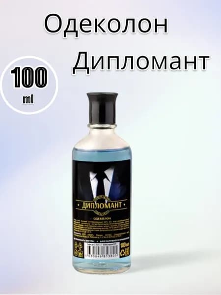 Абар Одеколон без футляра для мужчин Дипломант 100 мл