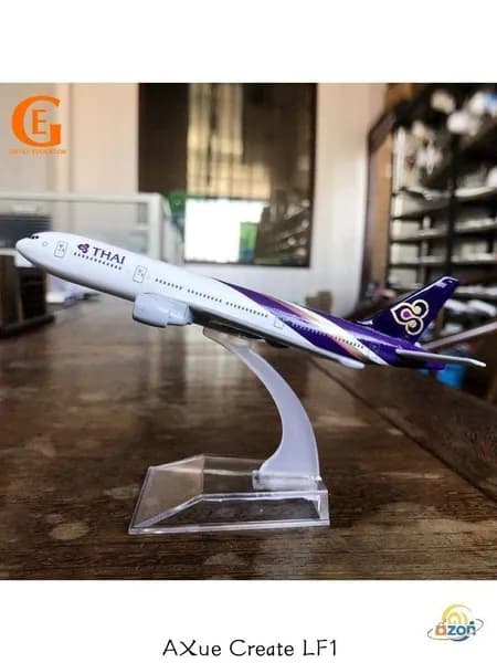 Металлическая Модель Самолета Boeing 777 Авиакомпании Thai Airways