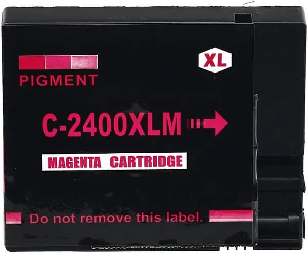 Совместимый картридж Imatec PGI-2400XL M для Canon MAXIFY MB5340 пурпурный 22 мл