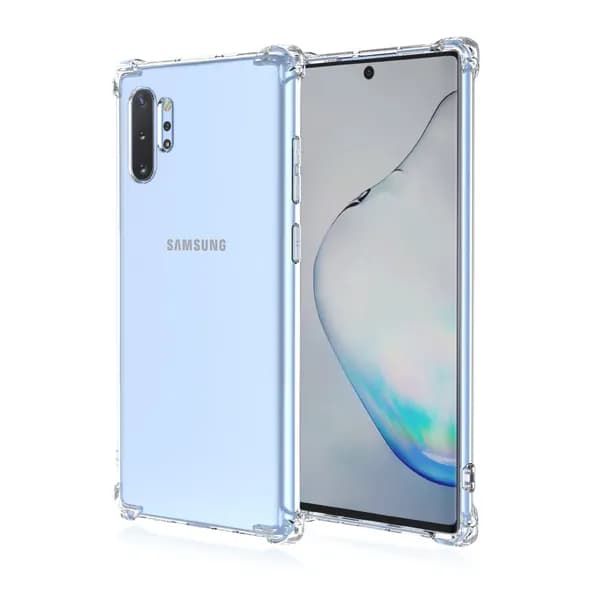Противоударный чехол с усиленными углами для Samsung Galaxy Note10+ (SM-N975F, SM-N975U, SM-N9750, SM-N975U1, SM-N975W) с защитой камеры и экрана