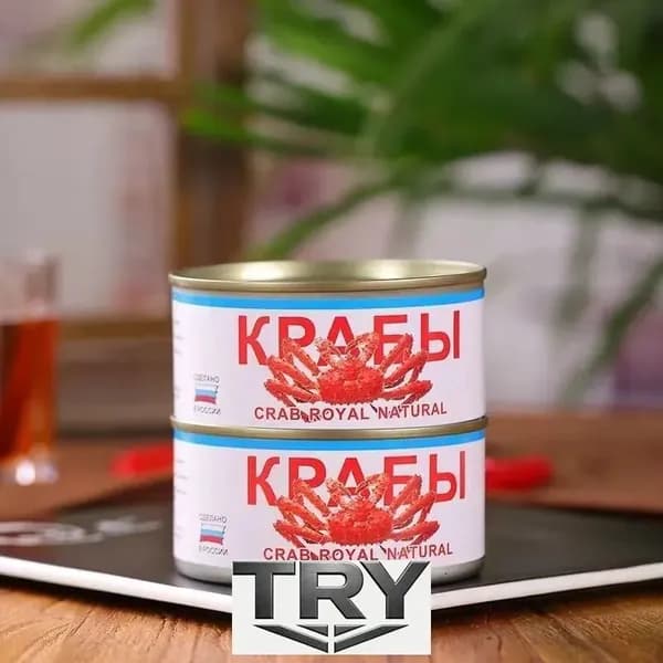 Китайский ресторан "Консервированное мясо краба&130г*2 банки