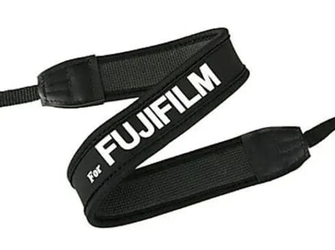 Ремень для фотоаппарата FUJIFILM - мягкий и утолщенный с надписью Фуджифильм