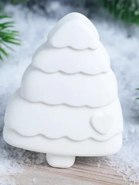 ёлочка из гипса для раскрашивания