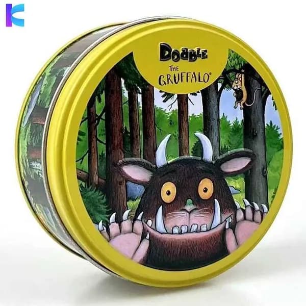 Настольная игра Доббль/ Дубль Spot it! Gruffalo- отличное развлечение для всей семьи и забавный подарок на !