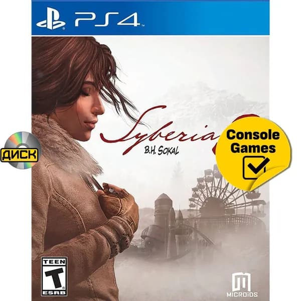 Игра PS4 Syberia 3 (Сибирь 3) (PlayStation 4, Русская версия)