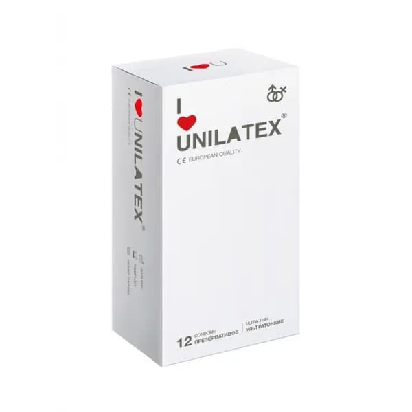 Презервативы UNILATEX ULTRA THIN, ультратонкие 15 шт