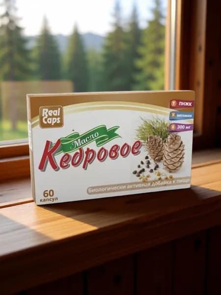 Масло Кедровое, 60 капсул