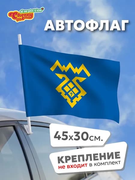 Флаг 45x30 Тольятти (Самарская область)