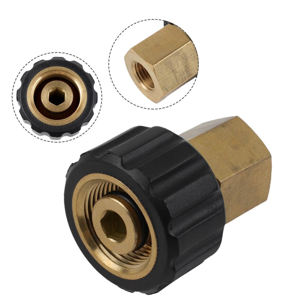 OZ-SPTP Адаптер M22 x 1/4 IG для шланга мойки высокого давления