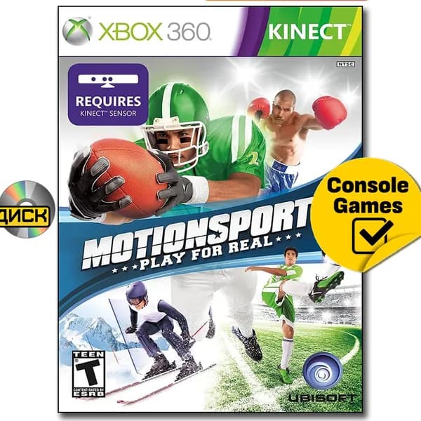 Игра Xbox 360 Motionsports Play For Real (для Kinect). (XBox 360