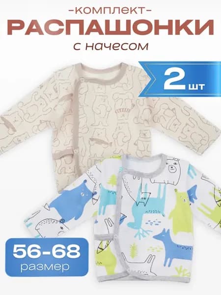 Распашонки для новорожденных теплые с начесом