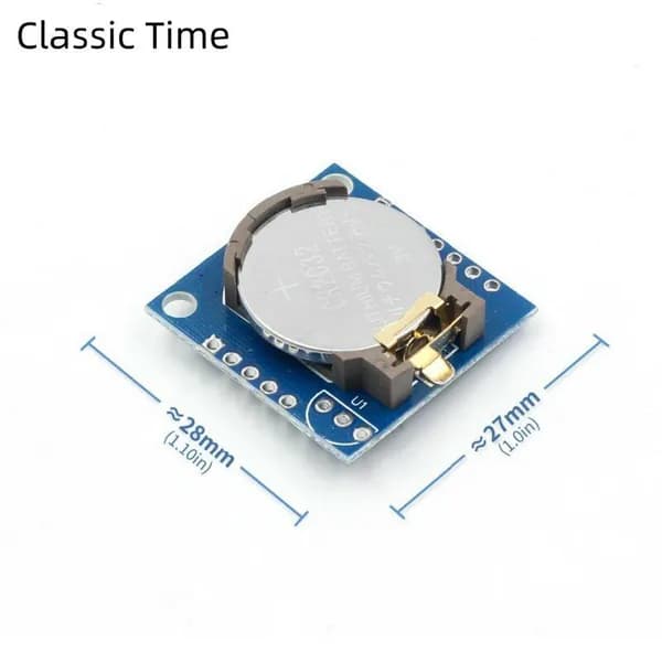 Крошечные модули RTC I2C 24C32 памяти DS1307 тактовый модуль RTC с батареей