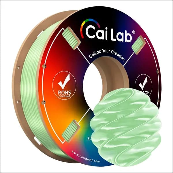 Картридж PLA Silk, оригинал, Светло-голубой (light cyan), 1 шт