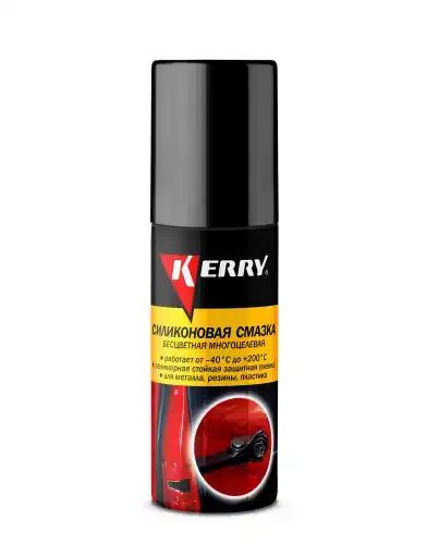 Смазка аэрозольная kerry kr-941-2 универсальная силиконовая 0.075 л