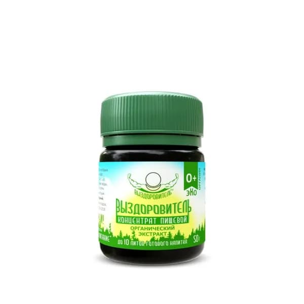 Кофейный напиток "Выздоровитель", растворимый, 50 г, кофе без сахара