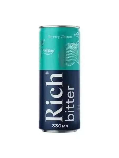 Газированный напиток Rich bitter Лемон 330 мл