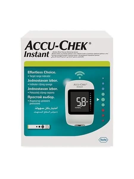 Accu-Chek Глюкометр Instant с беспроводной передачей данных