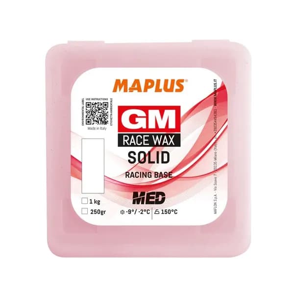 MAPLUS Твердый гоночный воск GM Race Wax Solid MED 250gr