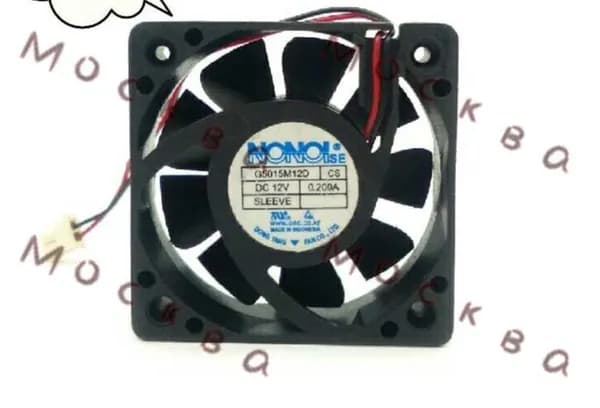 NONOlSE G5015M12D1+6 12V вентилятор охлаждения