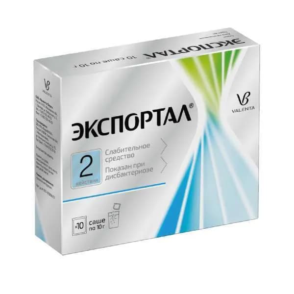 Экспортал порошок для приг. раствора для приема внутрь пак. 10г 10шт