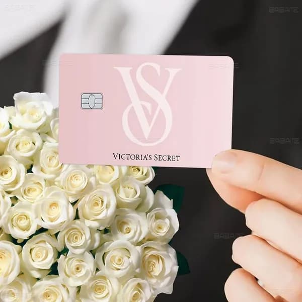 Victoria's Secret Виктория'с Сикрет Бренд Наклейка для банковской карты