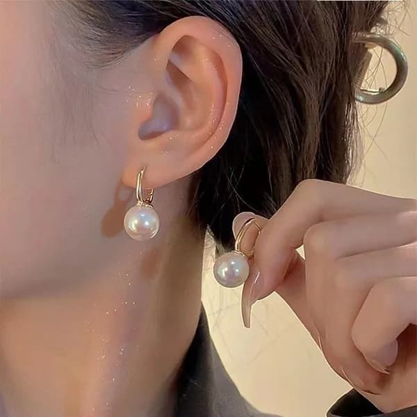 Серьги кольца