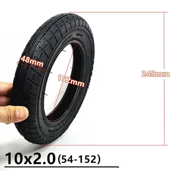 Пневматические Шины 10*2.0/54-152 дюймов Для Электрического Самоката Balance Car 10x2
