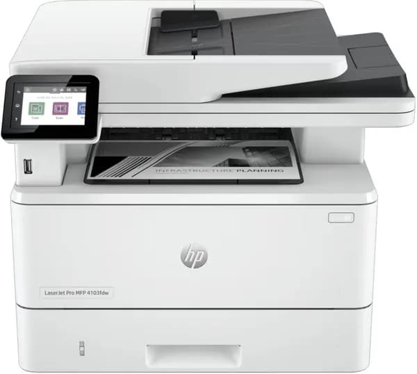 HP МФУ Лазерное , светло-серый, черный