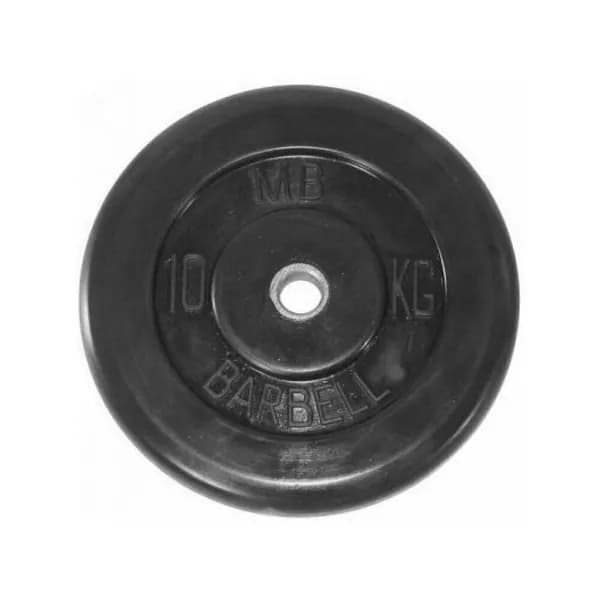 Mb Barbell Диски для штанги, 10 кг, диаметр диска: 28 см